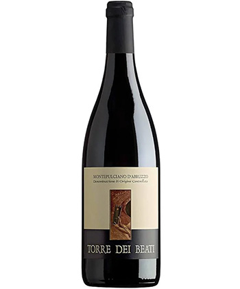 Torre dei Beati Montepulciano d'Abruzzo 2021 is one of the best red wines from Italy's Abruzzo. 