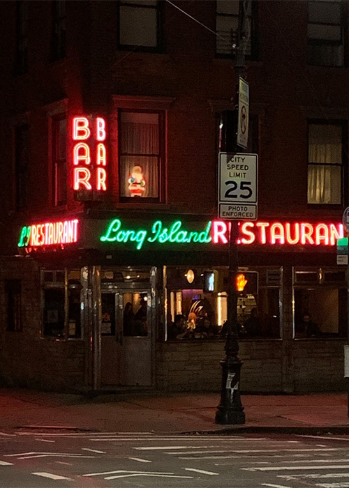 The Long Island Bar in Brooklyn, NY