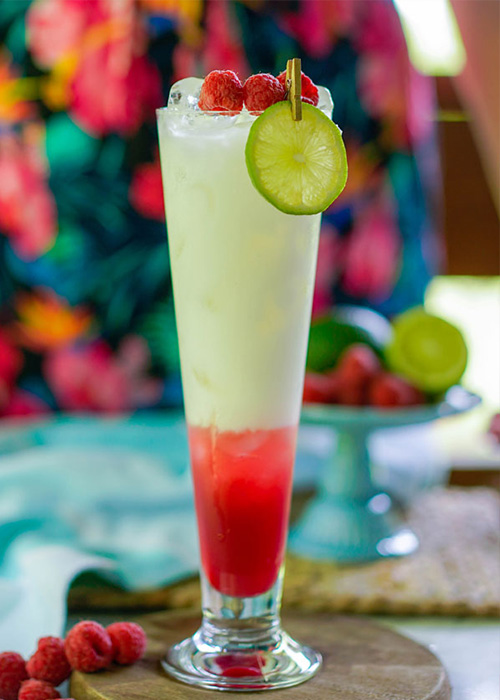 The Coco-Raspberry Colada is one of the best colada cocktails of 2023.