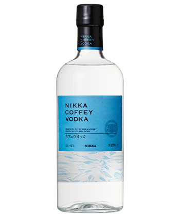 Nikka Coffey Vodka is one of the best vodkas for 2023. 