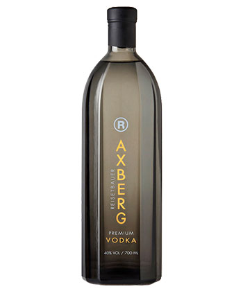 Reisetbauer Axberg Vodka is one of the best vodkas for 2023. 