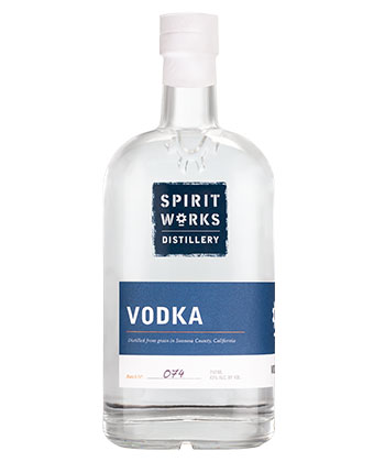 Spirit Works Distillery Vodka is one of the best vodkas for 2023. 