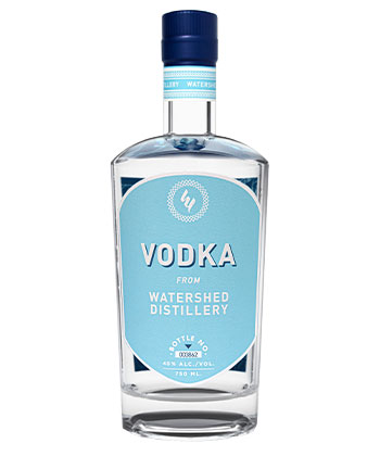 Watershed Distillery Vodka is one of the best vodkas for 2023. 