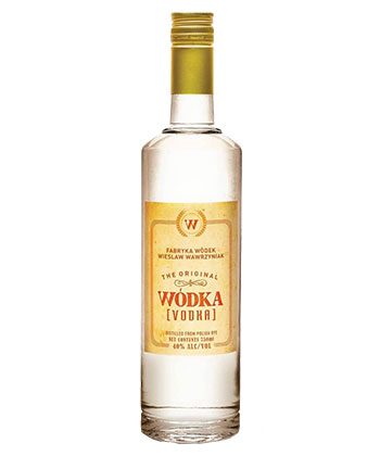 Wódka Vodka is one of the best vodkas for 2023. 