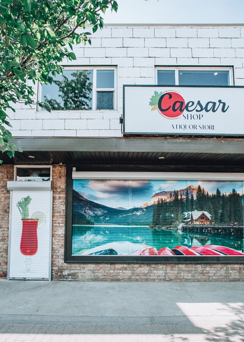 The Caesar Shop in Calgary, Canada's Inglewood neighborhood. 