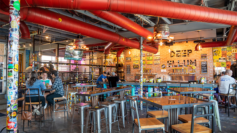 Deep Ellum Brewing Co. is one of the best places to drink in Dallas.