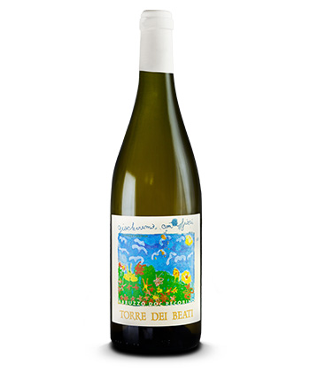 Torre dei Beati Abruzzo Pecorino “Giocheremo con i Fiori” 2021 is one of the best white wines from Abruzzo. 