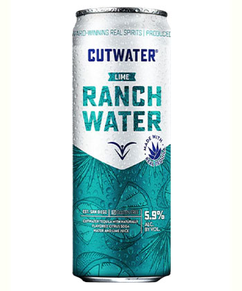 Cutwater Ranch Water Lime is one of the best canned tequila cocktails for 2023. 