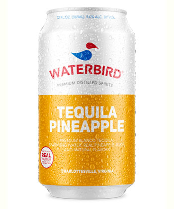 Waterbird Tequila Pineapple is one of the best canned tequila cocktails for 2023. 