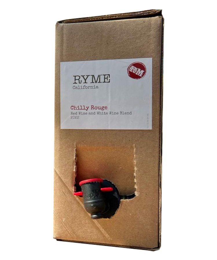 Ryme Cellars Bag in Box Chilly Rouge Review