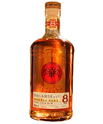 Bacardí Reserva Ocho is one of the best rum brands for 2023. 