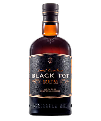 Black Tot Aged Caribbean Rum is one of the best rum brands for 2023. 