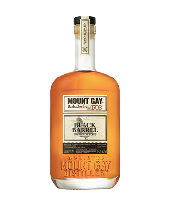 Mount Gay Black Barrel Rum is one of the best rum brands for 2023. 