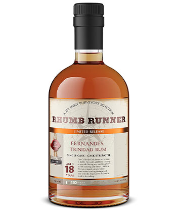 Rhumb Runner Fernandes Trinidad 18 Year Old Rum is one of the best rum brands for 2023. 