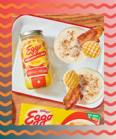 Eggo’s Boozy ‘Brunch In A Jar’ Liqueur Tastes like Waffles and Bacon
