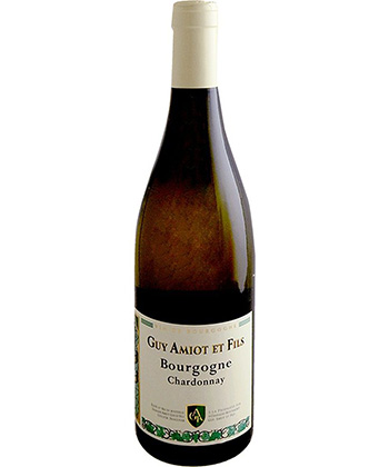 Domaine Guy Amiot et Fils Bourgogne Chardonnay 2020 is one of the Best ‘Bourgogne’ Wines from Burgundy