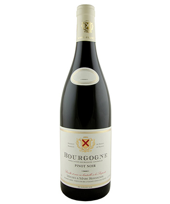 Domaine Michel & Marc Rossignol Bourgogne Pinot Noir 2020 is one of the Best ‘Bourgogne’ Wines from Burgundy 
