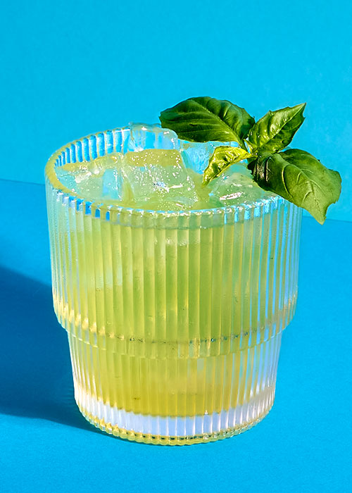 The Gin Basil Smash is one of the best modern classic cocktails. 