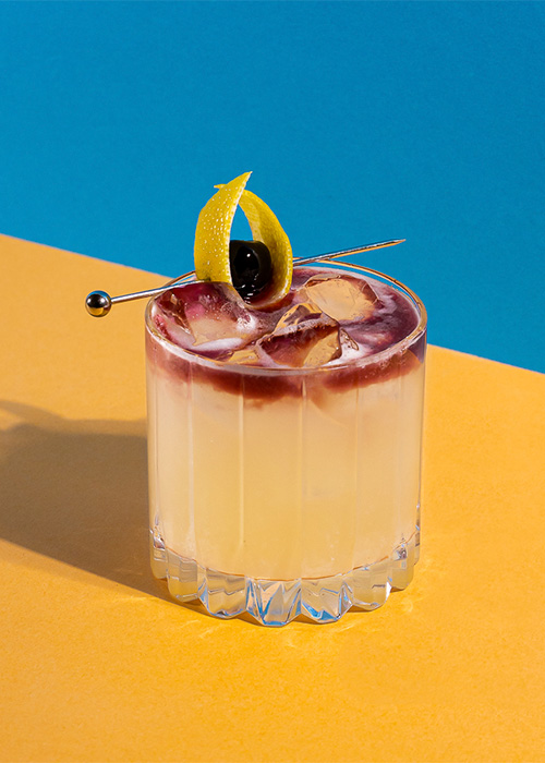 The New York Sour is the Chicago Bear's team cocktail. 