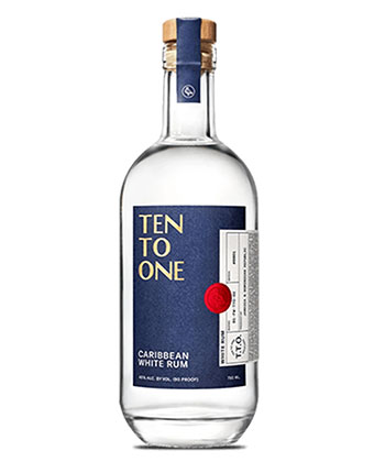 Ten to One Caribbean Estate Rum is one of the best rums to use in Mojitos. 