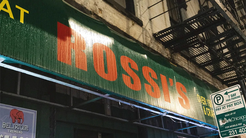 Rossi's in Chicago is a neighborhood bar that has withstood the test of time. 