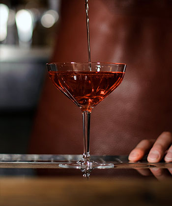 The Banker's Choice is one of the best maple cocktails for fall. 