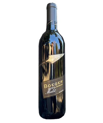 Boeger Winery Merlot 2019 is one of the best Merlots for 2023. 