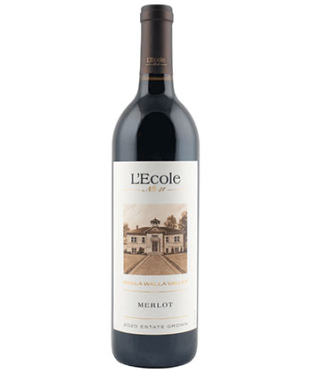 L'Ecole N 41 Estate Merlot 2020 is one of the best Merlots for 2023. 