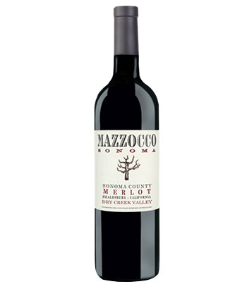 Mazzocco Winery Merlot 2019 is one of the best Merlots for 2023. 