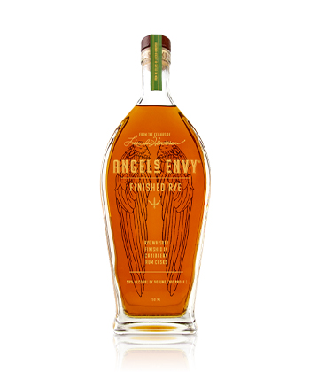 Angel’s Envy Finished Rye is one of the best rye whiskey brands for 2023. 