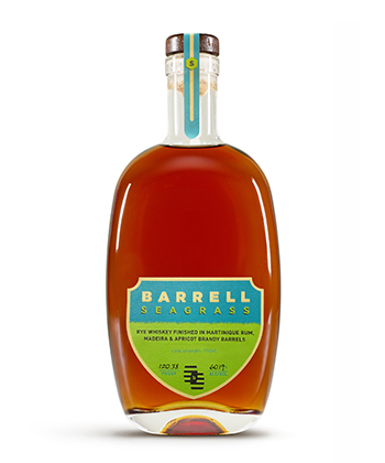 Barrell Craft Spirits Seagrass Rye Whiskey is one of the best rye whiskey brands for 2023. 