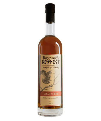 Buzzard's Roost Char #1 Rye is one of the best rye whiskey brands for 2023. 