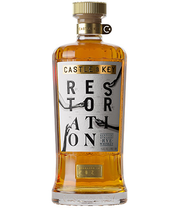 Castle & Key 'Restoration Rye' (2022) is one of the best rye whiskey brands for 2023. 