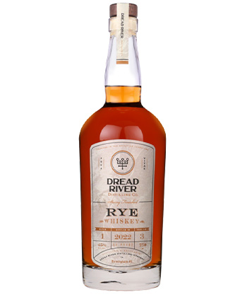 Dread River Sherry Finished Rye Whiskey is one of the best rye whiskey brands for 2023. 