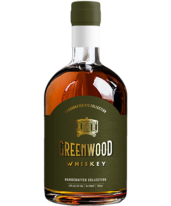 Greenwood Whiskey Rye is one of the best rye whiskey brands for 2023.