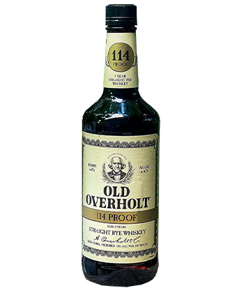 Old Overholt 114 Proof Aged 4 Years is one of the best rye whiskey brands for 2023.