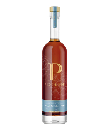 Penelope Bourbon Tokaji Cask Finish is one of the best rye whiskey brands for 2023. 