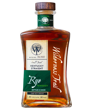 Wilderness Trail Straight Rye Whiskey is one of the best rye whiskey brands for 2023. 