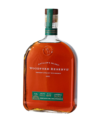 Woodford Reserve Distiller’s Select Kentucky Straight Rye Whiskey is one of the best rye whiskey brands for 2023.