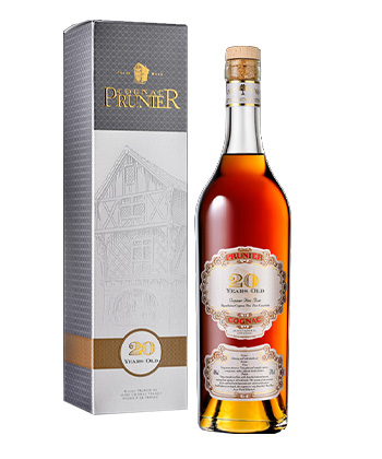 Prunier Cognac 20 Year is one of the best Cognacs for 2023. 