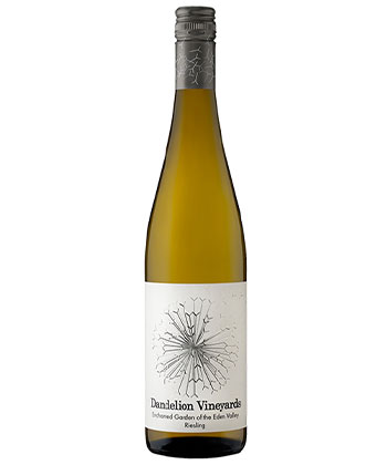 Dandelion Vineyards 'Enchanted Garden of the Eden Valley' Riesling 2022 is one of the best Rieslings for 2023. 