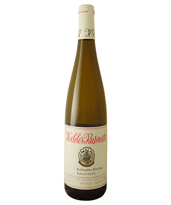 Koehler-Ruprecht Kallstadter ‘Saumagen’ Riesling Kabinett Trocken 2021 is one of the best Rieslings for 2023. 