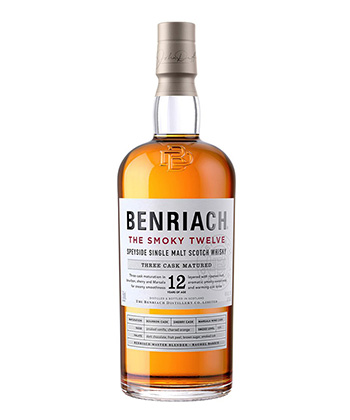BenRiach The Smoky Twelve Speyside Single Malt Scotch Whisky is one of the best Scotches for 2023. 