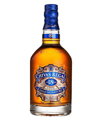 Chivas Regal Aged 18 Years is one of the best Scotches for 2023. 