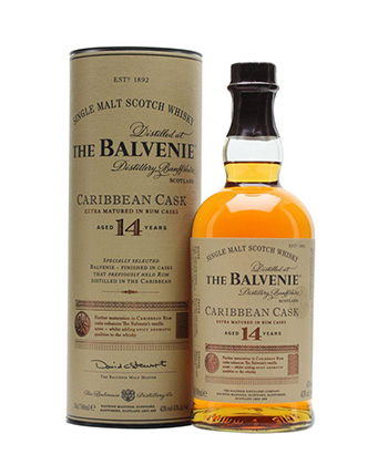 The Balvenie Caribbean Cask 14 is one of the best Scotches for 2023. 
