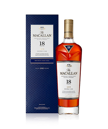 The Macallan Double Cask 18 Years Old is one of the best Scotches for 2023. 