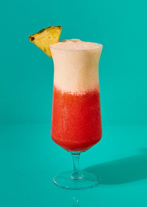The Miami Vice is one of the most essential and popular rum cocktails for 2023. 