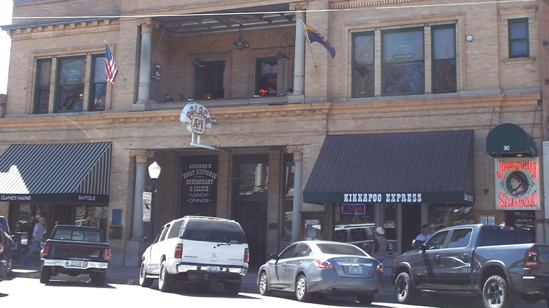 Arizona: Palace Restaurant & Saloon is one of the most haunted bars in America. 