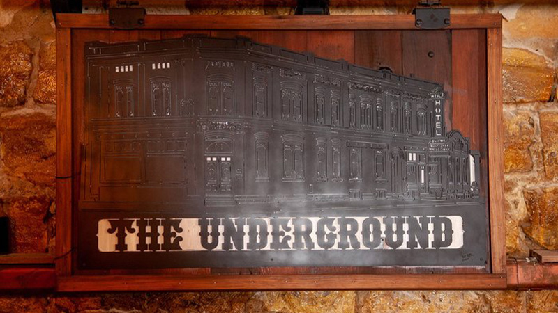 Kansas: The Underground Saloon/Bar is one of the most haunted bars in America. 