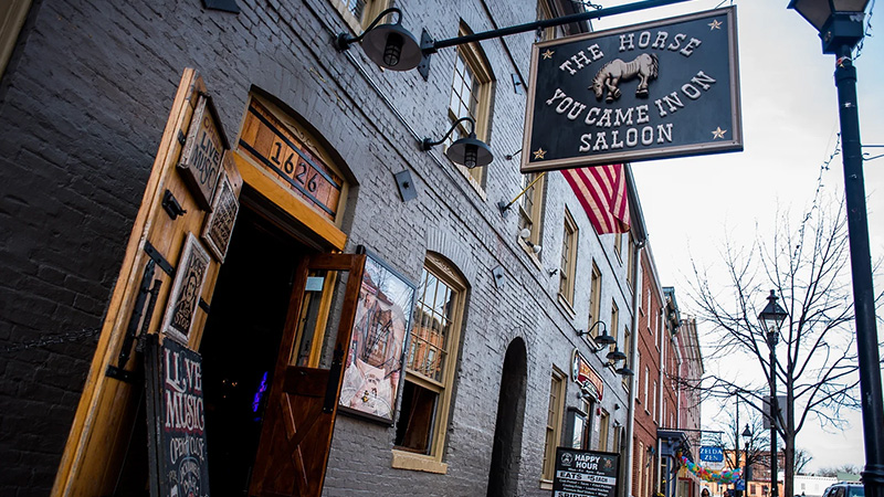 Maryland: The Horse You Came In On Saloon is one of the most haunted bars in America. 